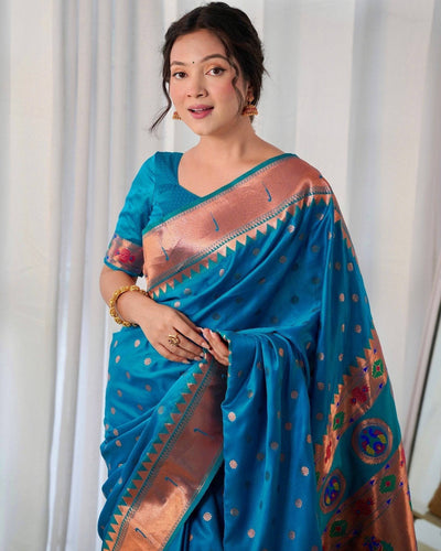 Pure Gaji Silk Saree Weaved With  Zari Comes With Tassels