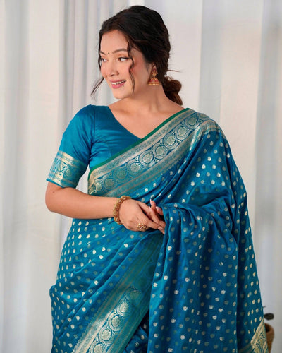 Pure Gaji Silk Saree Weaved With  Zari Comes With Tassels