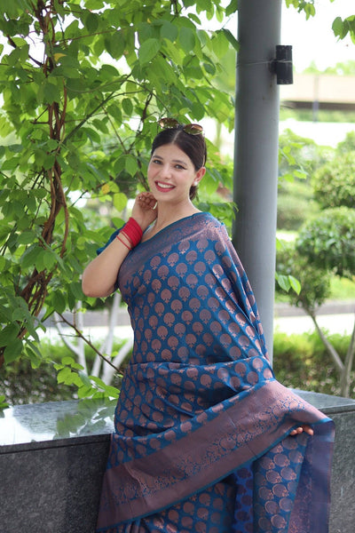 Pure Gaji Silk Saree Weaved With  Zari Comes With Tassels