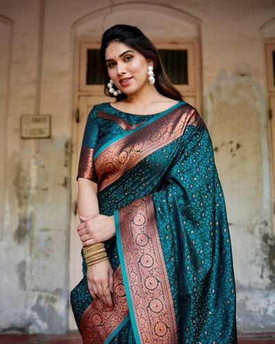 Pure Gaji Silk Saree Weaved With  Zari Comes With Tassels