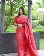 Pure Gaji Silk Saree Weaved With  Zari Comes With Tassels