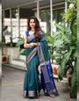 Pure Kanjivaram Silk Saree Stylish Blouse Piece